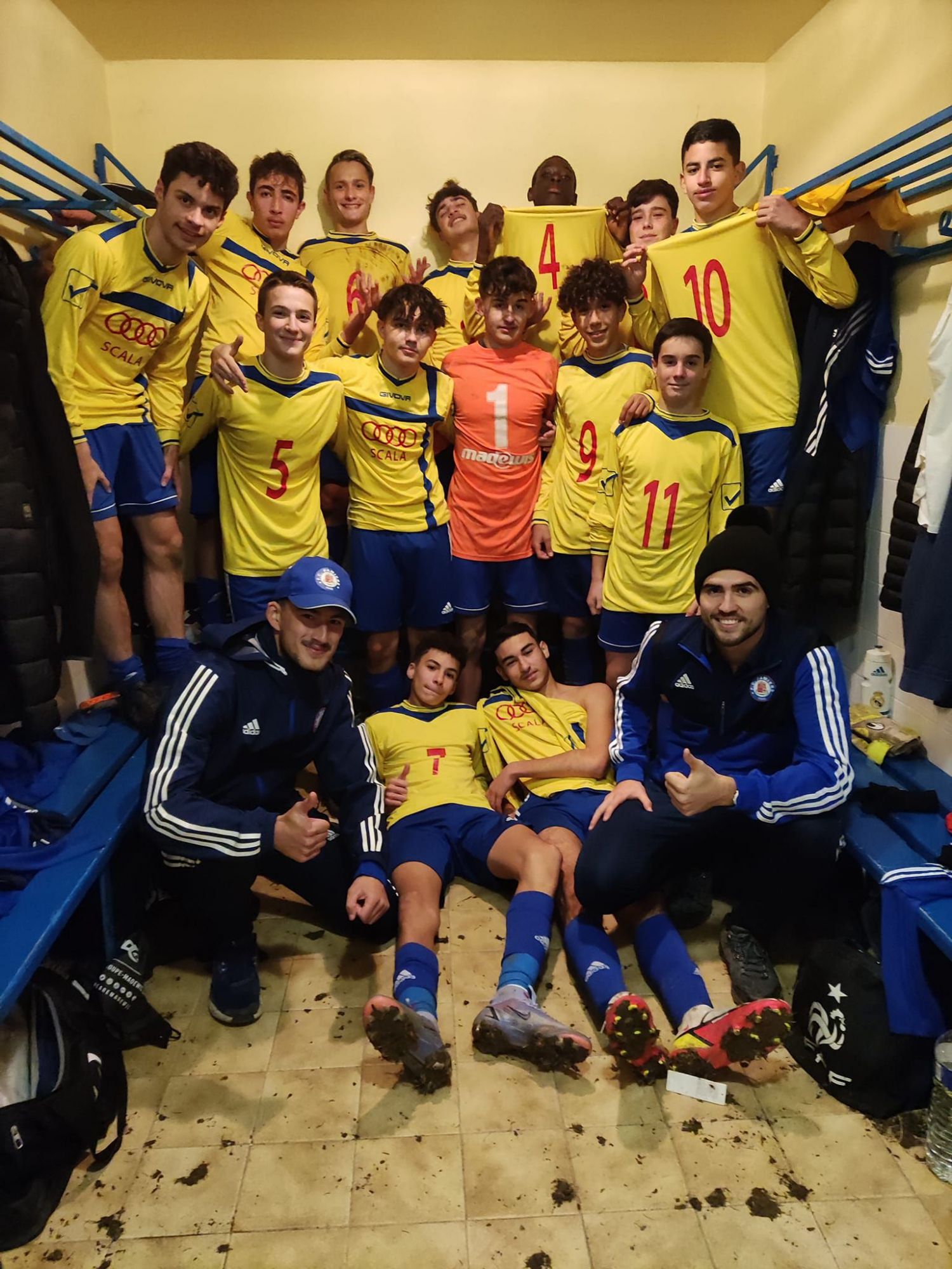 Les U 16 du FC Pamiers reviennent victorieux de Salanque. FC Pamiers