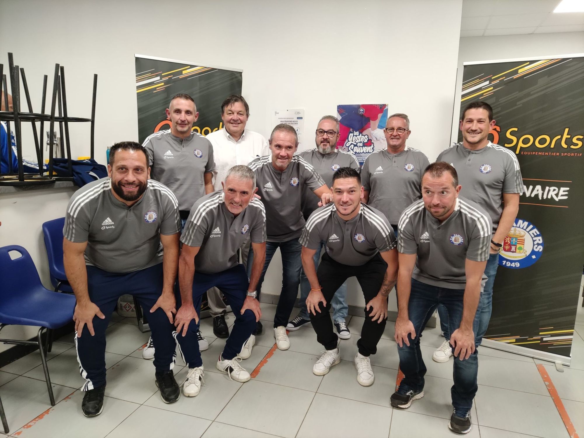 Membres du bureau FC Pamiers 2022